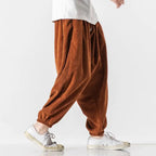 Men's Corduroy Trousers with Relaxed Straight Leg, view 2 of 14