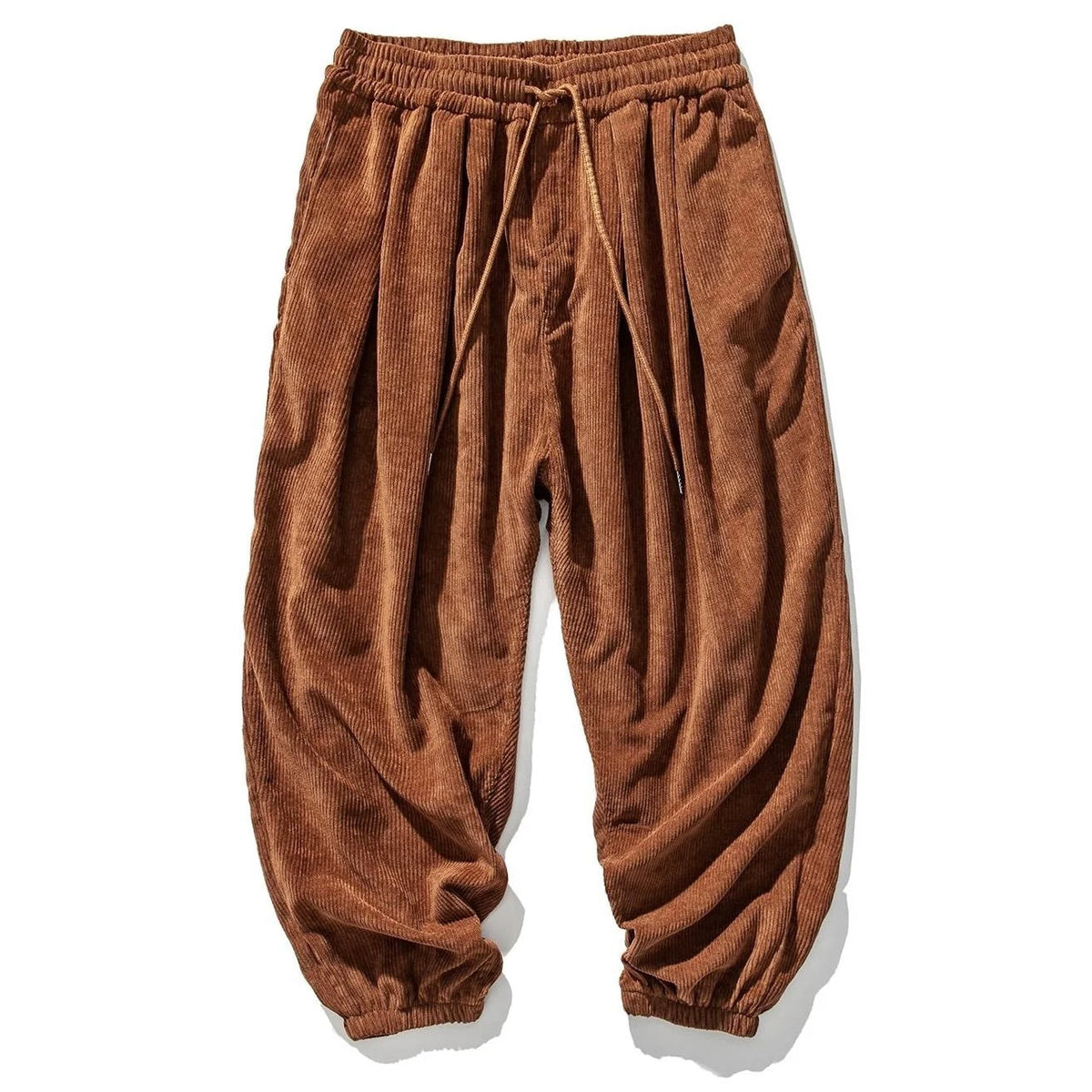 Men's Corduroy Trousers with Relaxed Straight Leg, view 4 of 14