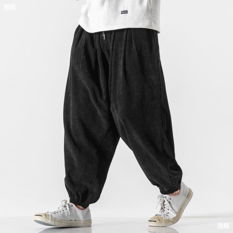 Men's Corduroy Trousers with Relaxed Straight Leg, view 14 of 14