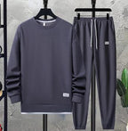 Men's cozy tracksuit set, two piece lounge co-ord – product image 4