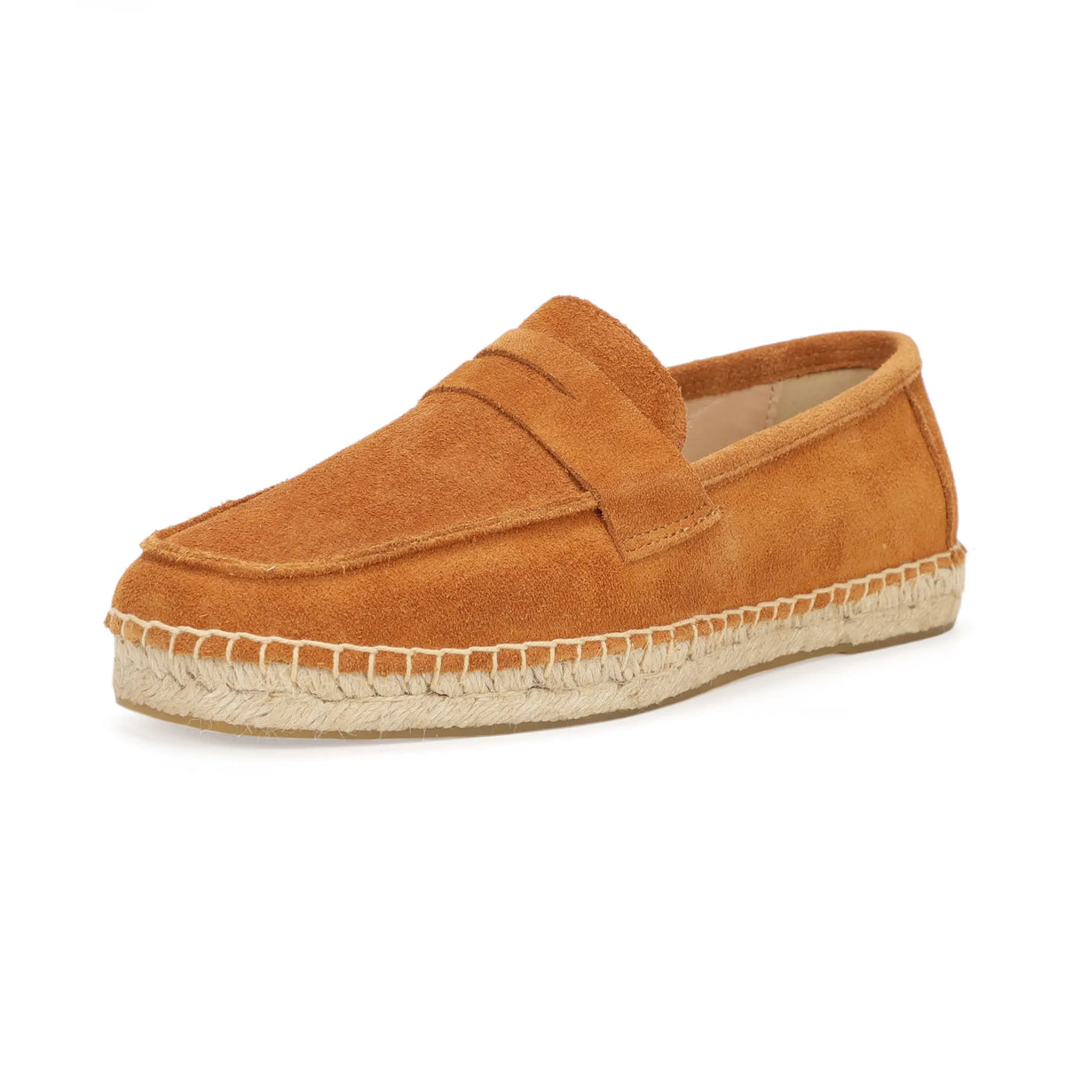 Men's espadrille suede slip-on loafers – view 2