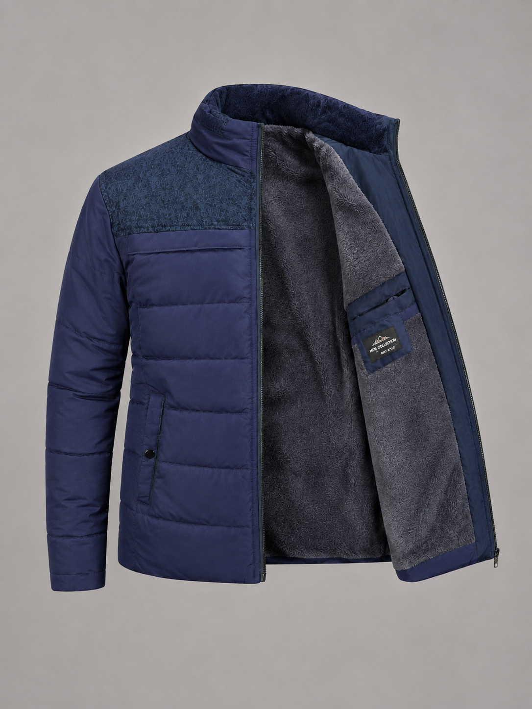Mens Fleece-Lined Padded Jacket - product image 4