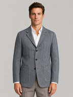 Mens Herringbone Tailored Jacket Blazer - product image 1
