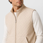 Alternate product view 8 of men's Lightweight Gilet with zip front layering design.