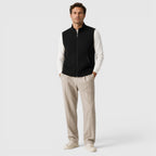 Alternate product view 11 of men's Lightweight Gilet with zip front layering design.