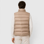 Alternate product view 12 of men's Lightweight Puffer Gilet with zip front padded layer.
