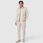 Alternate product view 16 of men's Lightweight Puffer Gilet with zip front padded layer.
