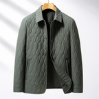 Men's Lightweight Quilted Jacket with Button Front, view 1 of 6