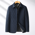 Men's Lightweight Quilted Jacket with Button Front, view 3 of 6