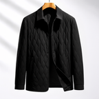 Men's Lightweight Quilted Jacket with Button Front, view 5 of 6
