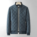 Men's Lightweight Quilted Jacket with Collared Design, view 1 of 3