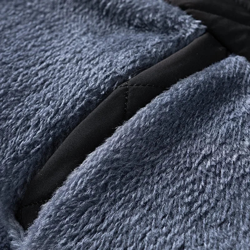 Men's Lightweight Quilted Jacket with Collared Design, view 3 of 3