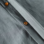 Men's long sleeve polo shirt, stand collar pullover – product image 6