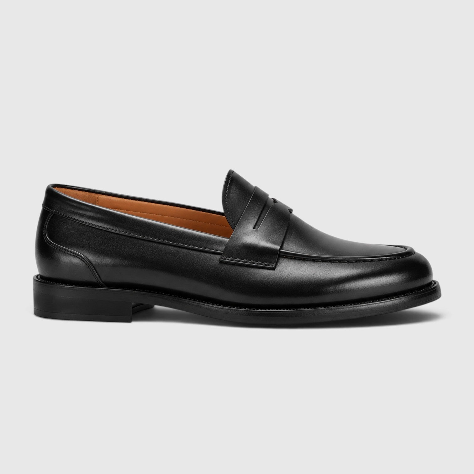 Alternate product view 2 of men's Penny Loafers with classic slip-on dress shoes.