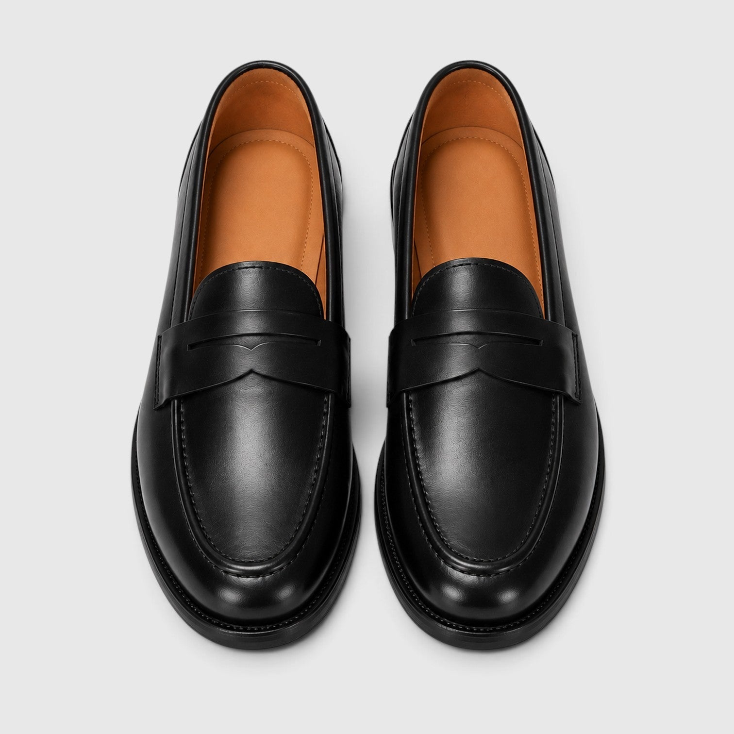 Alternate product view 3 of men's Penny Loafers with classic slip-on dress shoes.