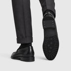Alternate product view 4 of men's Penny Loafers with classic slip-on dress shoes.