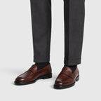 Alternate product view 8 of men's Penny Loafers with classic slip-on dress shoes.