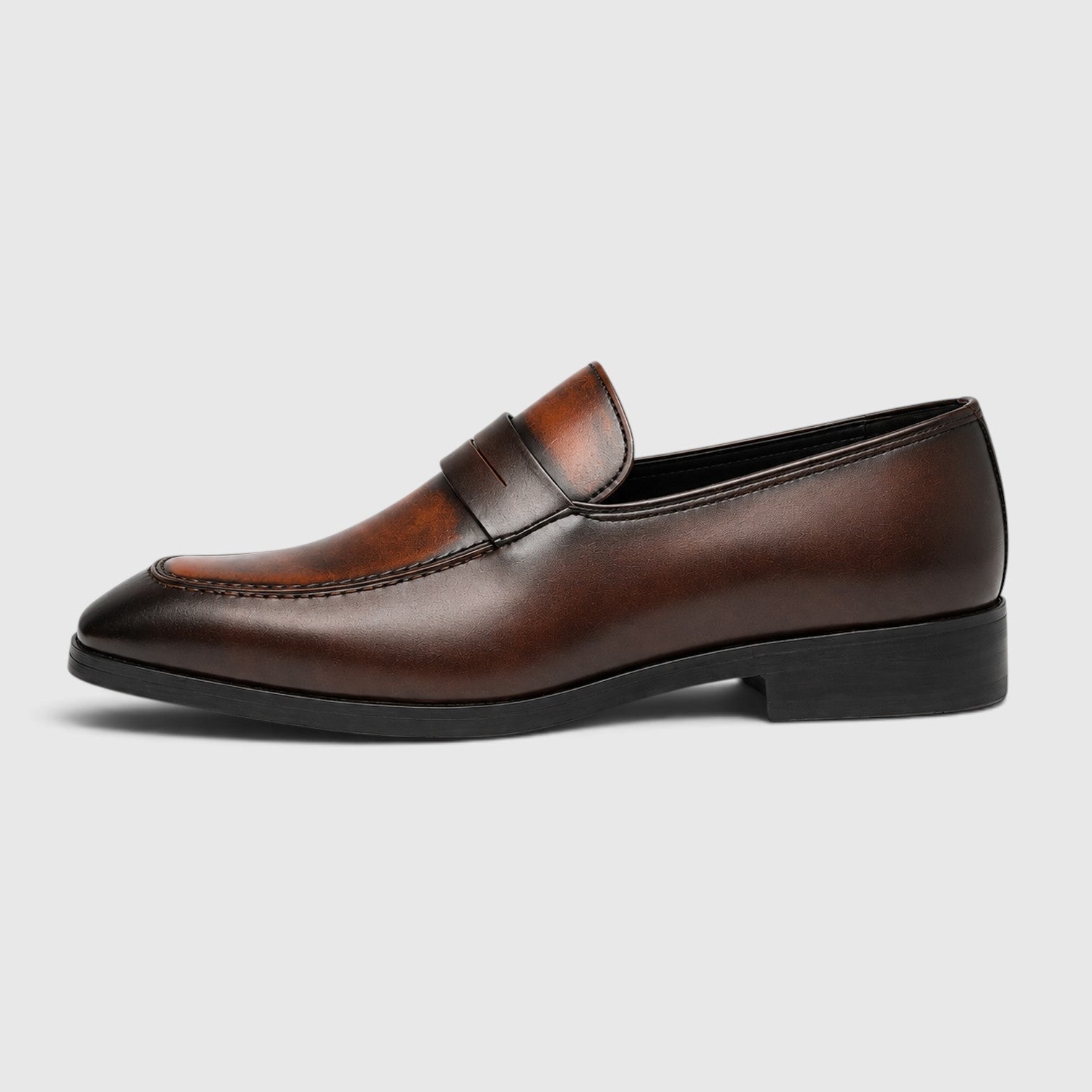 Alternate product view 2 of men's Penny Loafers with smart casual slip-on design.