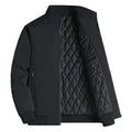 Men's Quilted Jacket with High Collar Zip Front, view 1 of 5
