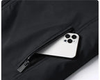 Men's Quilted Jacket with High Collar Zip Front, view 4 of 5