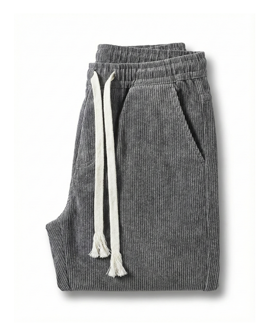 Men's Relaxed Corduroy Trousers with Straight Leg, view 1 of 5