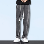 Men's Relaxed Corduroy Trousers with Straight Leg, view 3 of 5