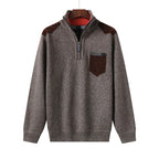 Men's Ribbed Elegant Cardigan with Button Front, view 7 of 10