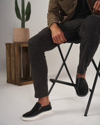 Men's Slim Fit Cargo Trousers with Multi-Pocket Design, view 3 of 10