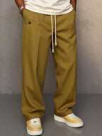 Men's straight leg chinos, smart casual trousers – product image 2