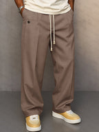 Men's straight leg chinos, smart casual trousers – product image 6