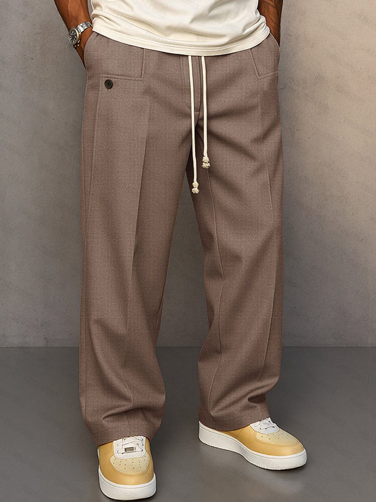 Men's straight leg chinos, smart casual trousers – product image 6