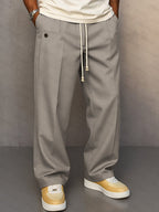 Men's straight leg chinos, smart casual trousers – product image 7