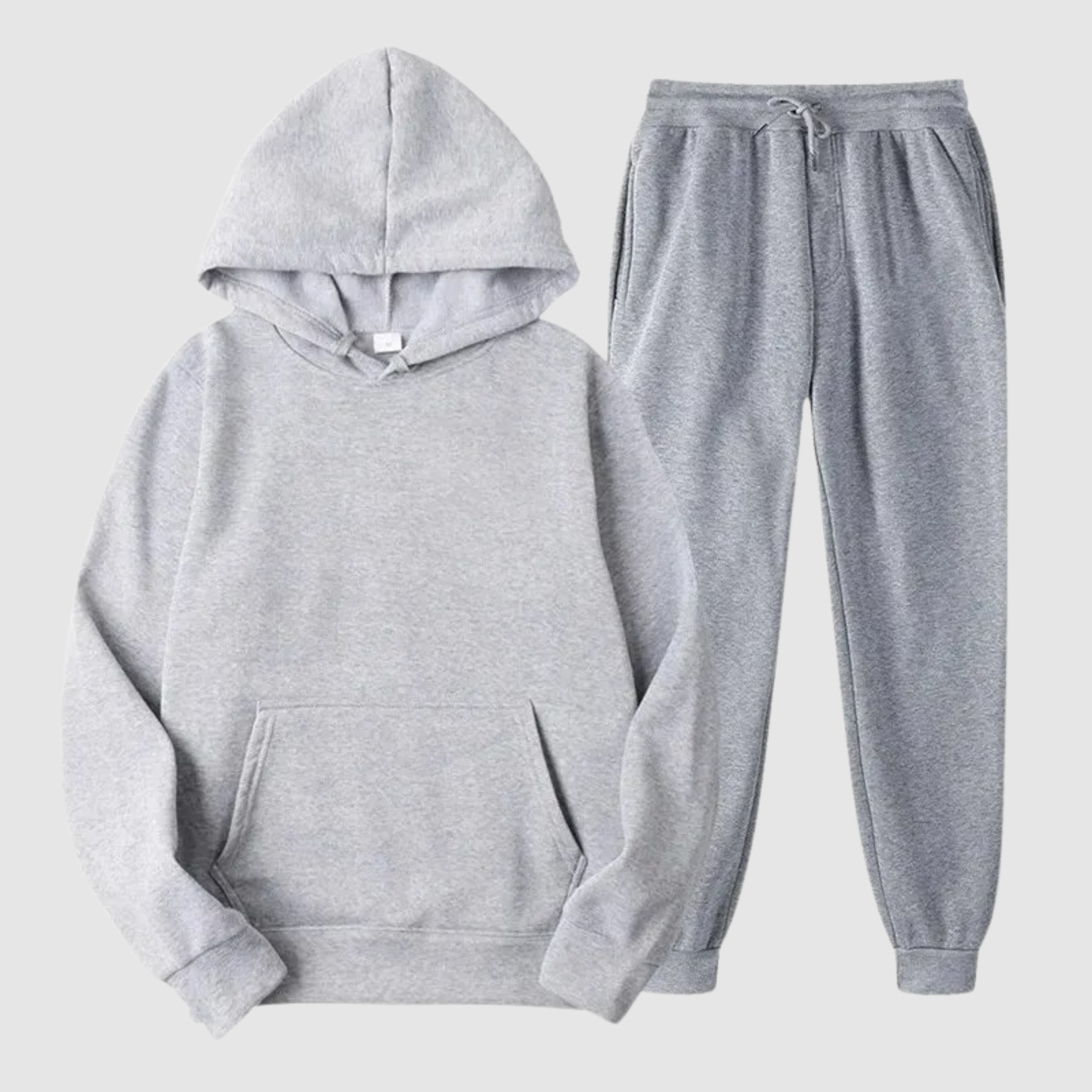 Men's tracksuit hoodie set, hooded joggers co-ord – product image 1