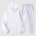 Men's tracksuit hoodie set, hooded joggers co-ord – product image 3