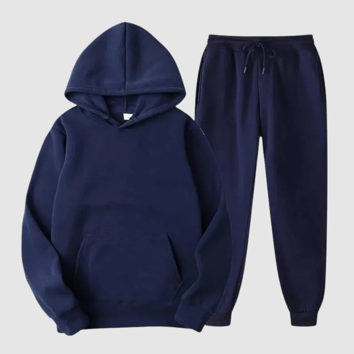 Men's tracksuit hoodie set, hooded joggers co-ord – product image 4
