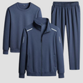 Men's tracksuit set, modern zip jacket & joggers – product image 1