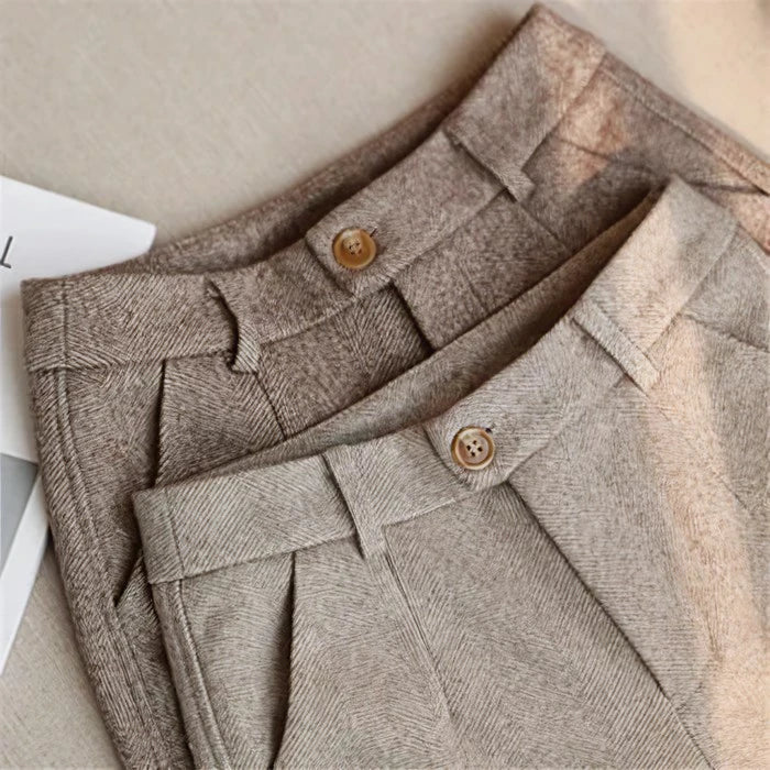 Men's trousers, textured relaxed everyday fit – product image 2