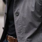 Men's Weather Resistant Overcoat with Button Front, view 5 of 9