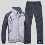 Men's zip up tracksuit set, sporty jacket & joggers – product image 4