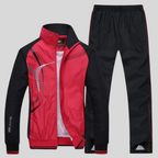 Men's zip up tracksuit set, sporty jacket & joggers – product image 5