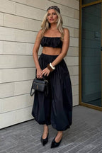 Women's Baggy Pants – Balloon-Leg Statement Fit