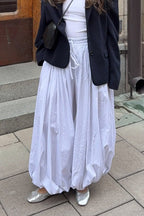Women's Baggy Pants – Balloon-Leg Statement Fit