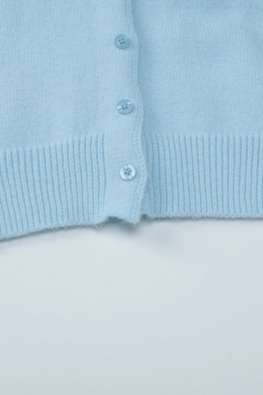 Women's Button-Front Knit Cardigan – Relaxed Layer