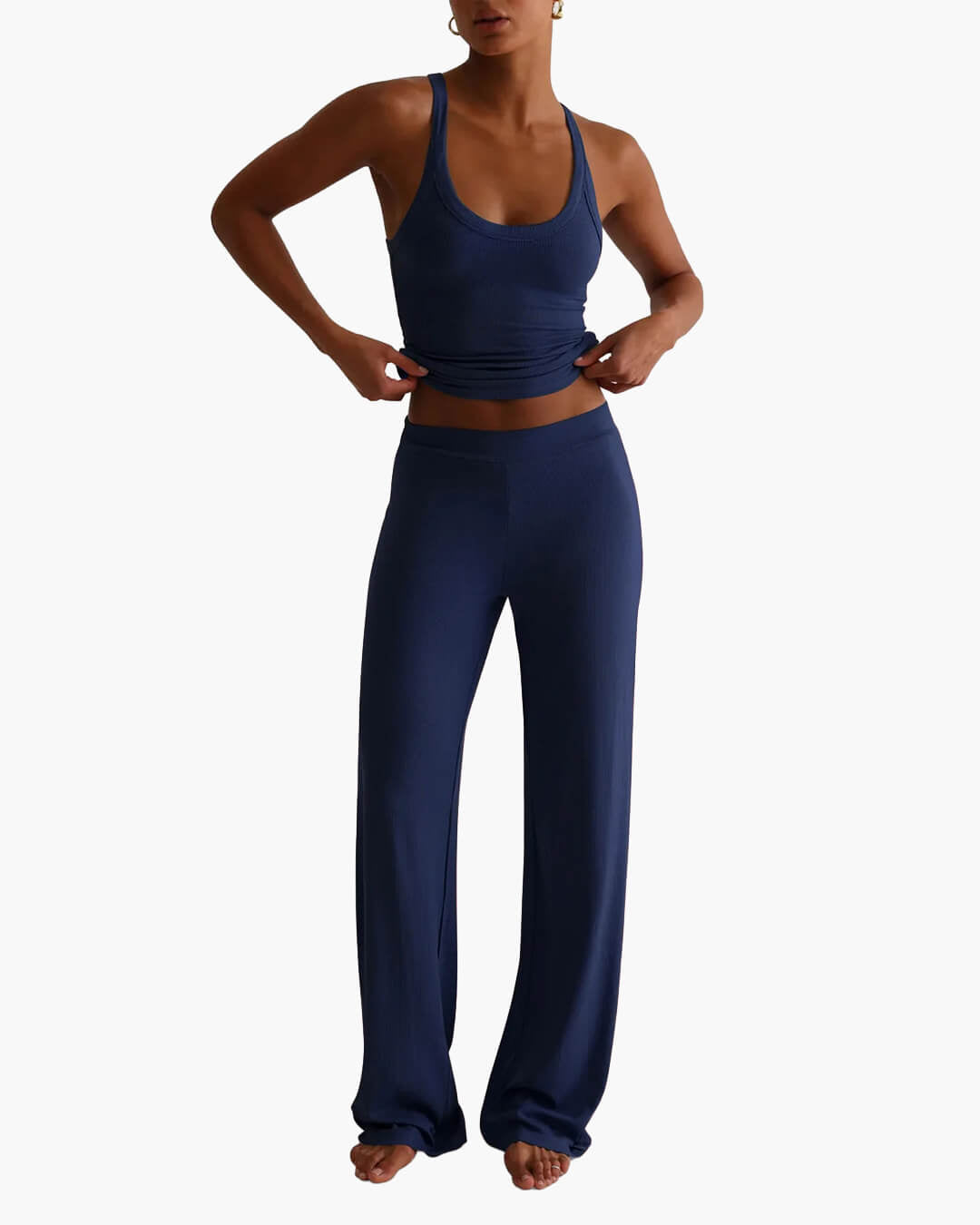 Women's Tank & Lounge Pants Set – Sleek Co-Ord