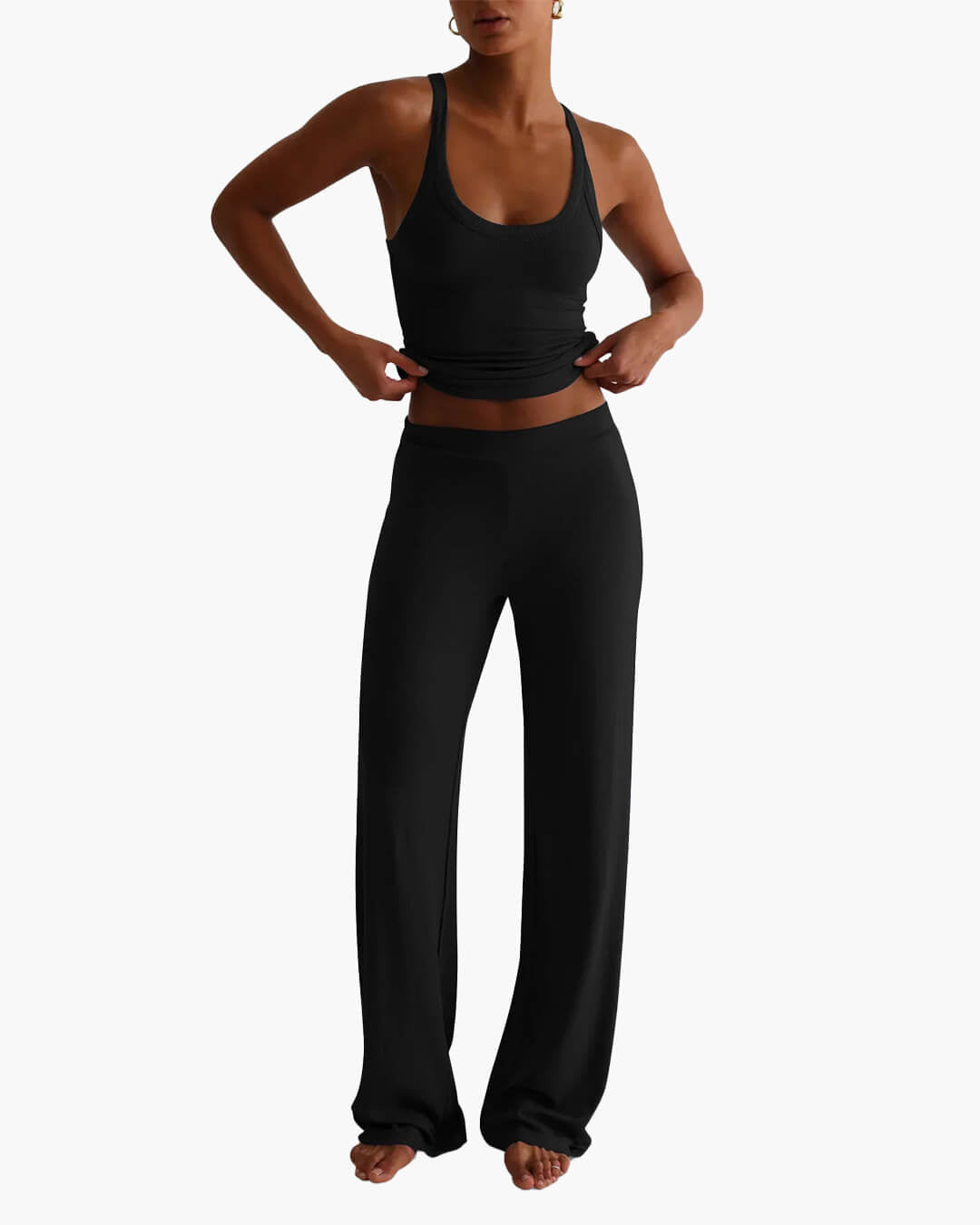 Women's Tank & Lounge Pants Set – Sleek Co-Ord