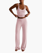 Women's Tank & Lounge Pants Set – Sleek Co-Ord