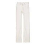 Women's Ribbed Knit Lounge Pants – Wide-Leg Fit