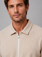Textured zip jacket trousers set co-ord for men – product image 4