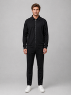 Textured zip jacket trousers set co-ord for men – product image 6