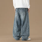 Women's Baggy Denim Jeans with Wide Leg Fit, view 5 of 14